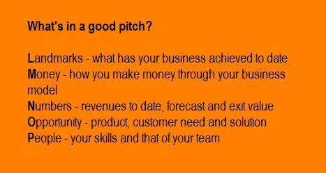 Whats in a good pitch