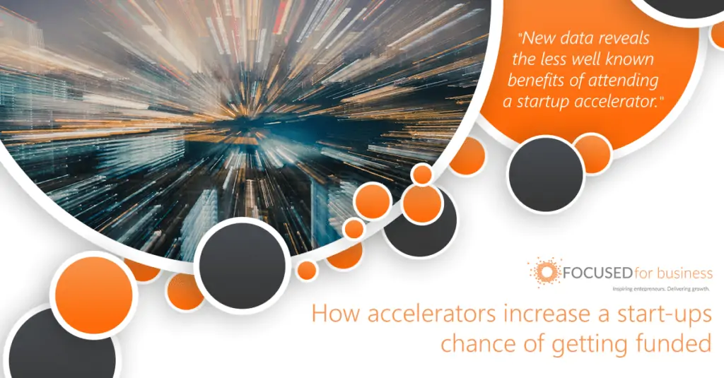 Ways start-up accelerators can increase funding opportunities with Focused For Business and data from Beauhurst's report. 