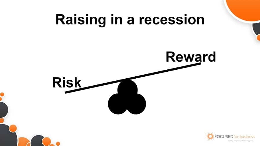 Raising startup funding in a recession