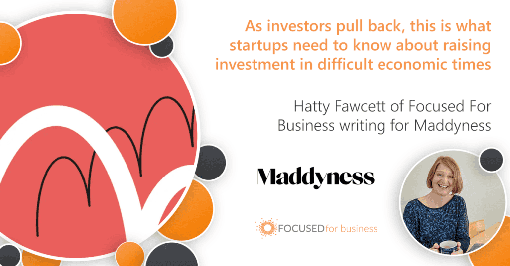 Raising investment in difficult economic times? How should startup founders respond?