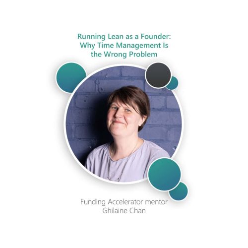 Running Lean as a Founder: Why Time Management Is the Wrong Problem banner.