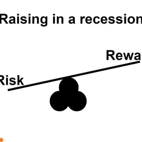Raising startup funding in a recession
